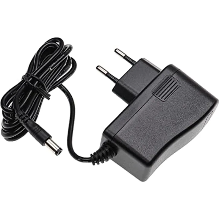 vhbw Ladegerät kompatibel mit Venga VG RVC 3000, AC/DC Netzadapter 19V, 600mA, schwarz