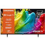 Grundig 75 VOE 84 Q, 75 Zoll QLED TV, 4K UHD, Google TV, Dolby Vision, HDR10+, Schwarz
