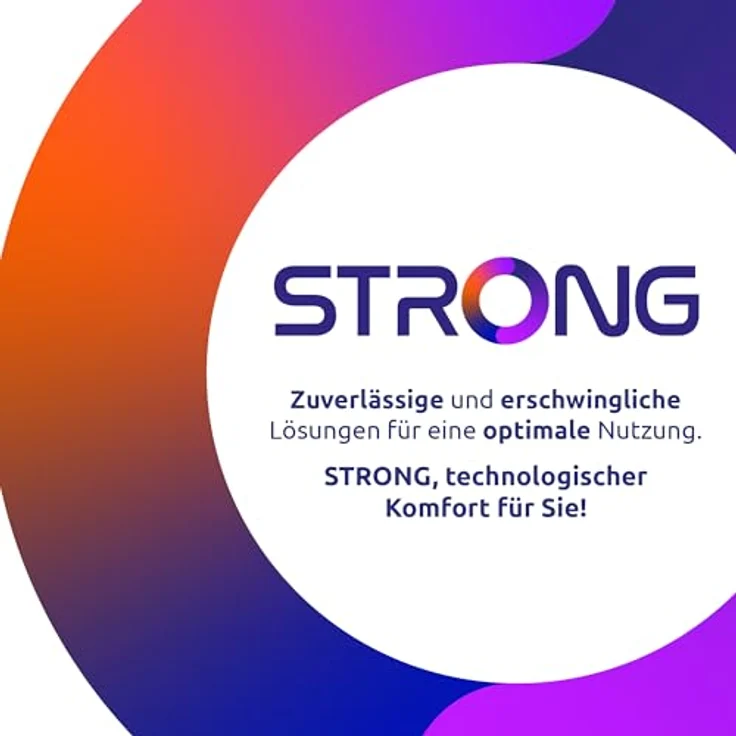 STRONG SlimSat SA 62 Twin Satelliten Flachantenne [integrierter LNB, SAT, für 2 Teilnehmer, inklusive Halterung, Antenne, Satschüssel] weiß – Bild 6