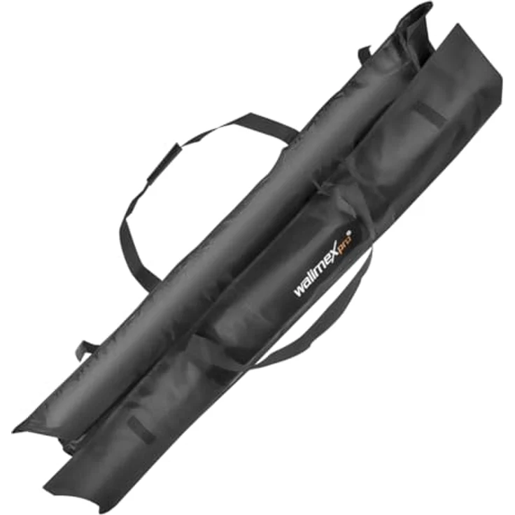 Walimex pro Stativtasche Vario 120 - für 3 Stative bis 120 cm, max. 120 x 20 x 20 cm, faltbar, auch für große Studiostative, Lichtstative, Heavy Duty Stative und Hintergrundsysteme, mit Tragegurt – Bild 6