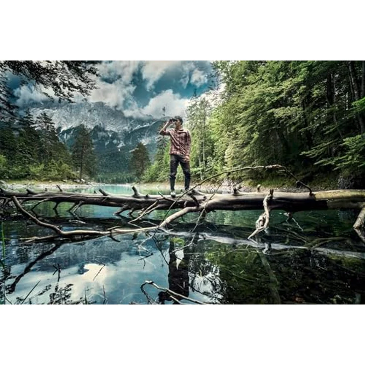 Nikon Monarch HG 10x30, Fernglas mit ED-Glas, wasserdicht und beschlagfrei, grau – Bild 7