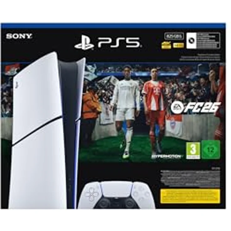 SONY PlayStation®5 Digital-Edition 825 GB - Slim Konsole mit EA SPORTS FC™ 26 Bundle, inkl. haptischem Feedback und 3D-Audio – Bild 2