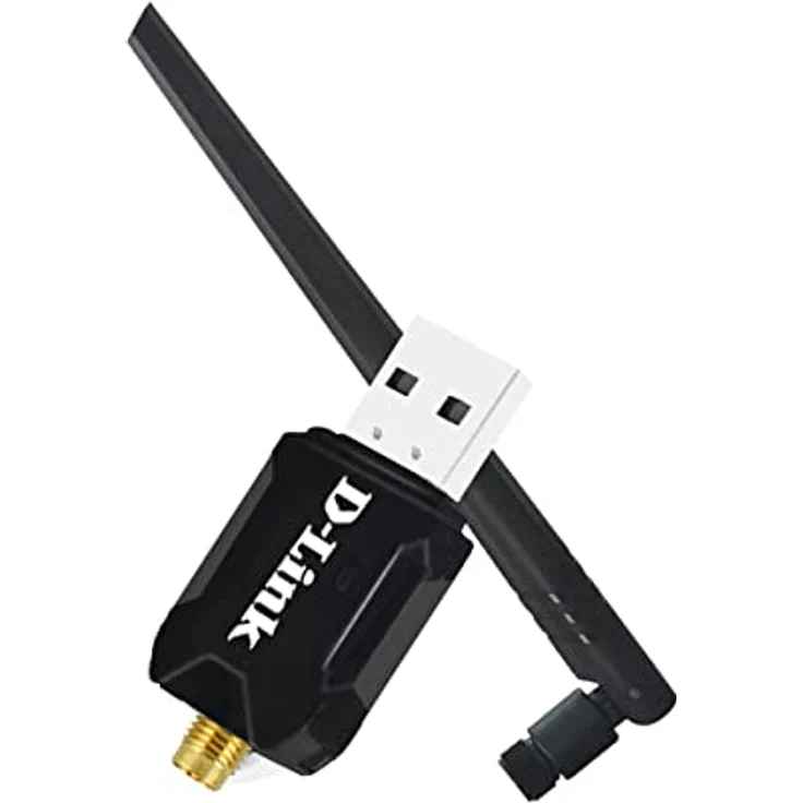 D-Link DWA-137 N300 High-Gain Wi-Fi USB Adapter (USB 2.0, abnehmbare High-Gain-Antenne, WPS, Kompatibl mit Windows, MacOS and Linux) – Bild 2