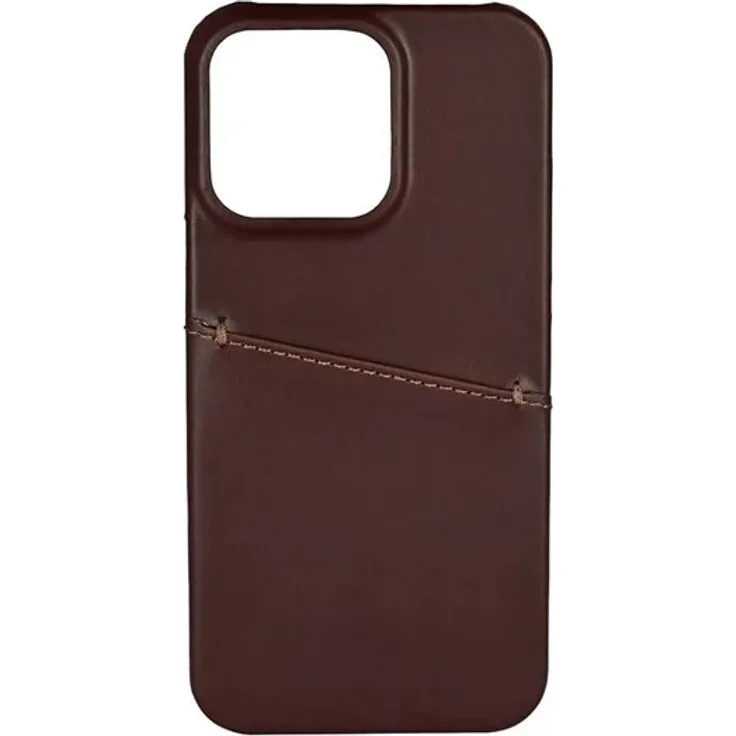 Buffalo Phone Case Leather Brown für iPhone 13 Pro, elegante Braune Handy-Schutzhülle, 15,5 cm (6.1)