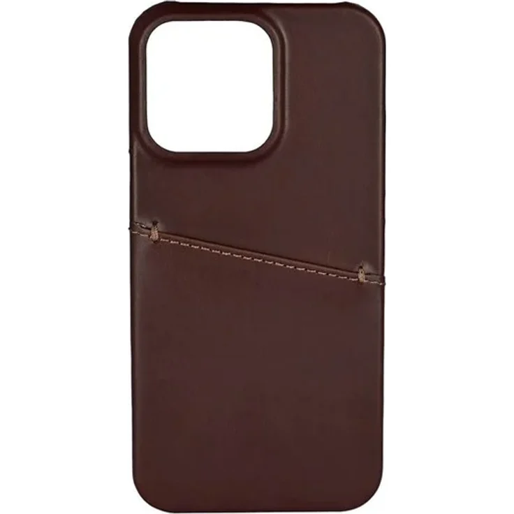 Buffalo Phone Case Leather Brown für iPhone 13 Pro, elegante Braune Handy-Schutzhülle, 15,5 cm (6.1)