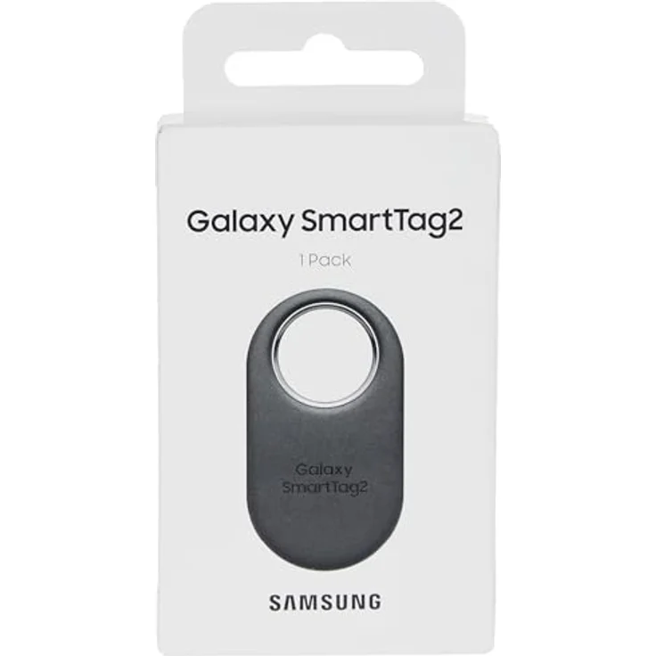 Samsung Galaxy SmartTag2, Schlüsselfinder mit 500 Tagen Akkulaufzeit, IP67 Schutz und Kompassansicht, Schwarz – Bild 2