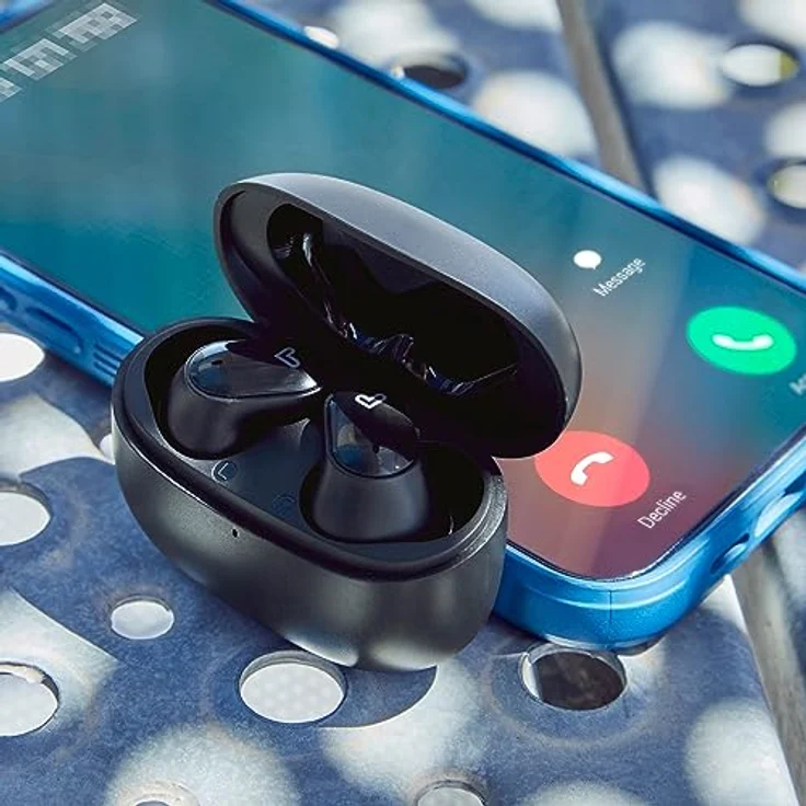 Energy Sistem Urban Beat True Wireless Stereo Bluetooth-Kopfhörer, Deep Bass, IPX4, 22h Autonomie, Schwarz – Bild 5