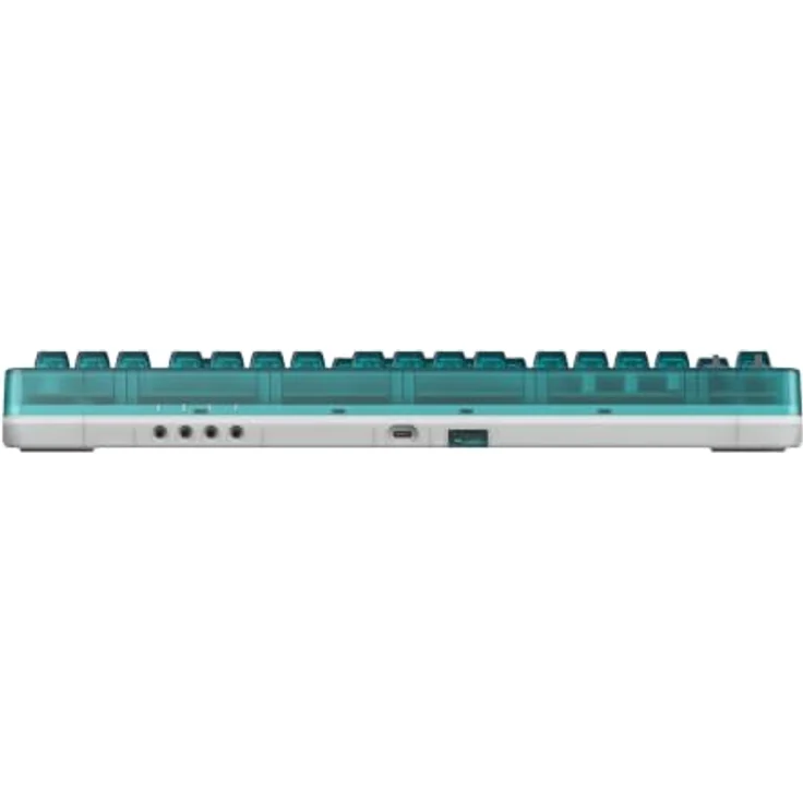 8BitDo Mechanical Keyboard - Clear Blue - Gaming Tastatur mit RGB-Hintergrundbeleuchtung, US International Layout und hot-swappable PCB – Bild 2
