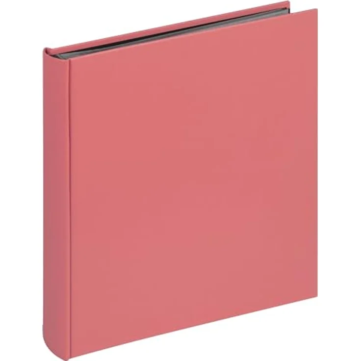 Walther Design Fotoalbum Fun 30 x 30 cm, buchgebundenes Album mit 100 schwarzen Seiten und weißen Pergamin-Schutzseiten, Struktur-Papiereinband – Bild 1