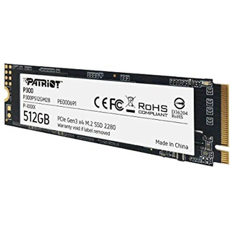 Patriot P300 - Solid-State-Disk - 512 GB - intern - M.2 2280 - PCI Express 3.0 x4 (NVMe) (P300P512GM28) – Bild 5