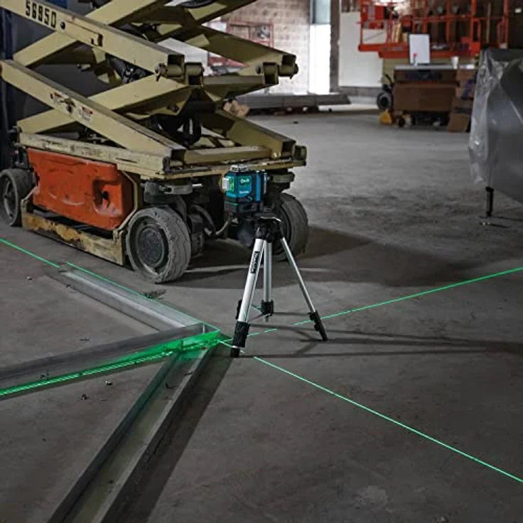 Makita Compact Tripod, Stativ mit Höhenverstellung 400-1140 cm, inklusive Aufbewahrungstasche – Bild 4