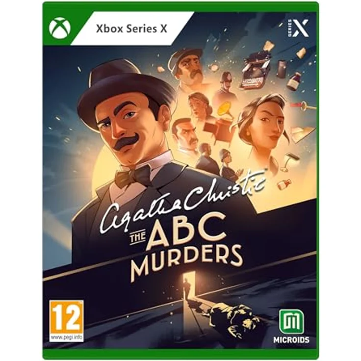 MICROÏDS AGATHA CHRISTIE - ABC MURDER XBOXS, Xbox Series X-Games mit spannender Detektivarbeit und raffinierten Rätseln – Bild 1