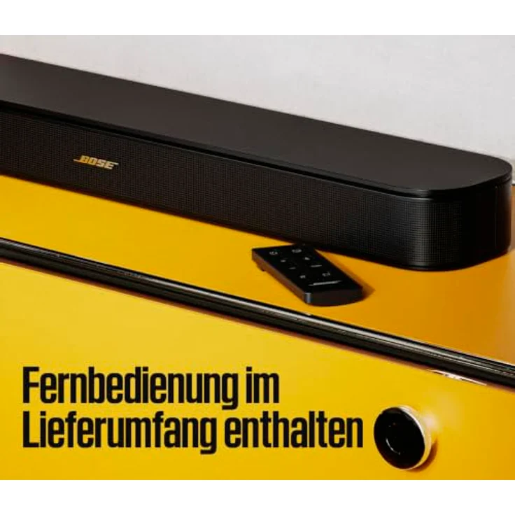 BOSE TV-Lautsprecher 2. Gen., Soundbar mit Bluetooth-Streaming, Dialogue Mode und erweitertem Bass, Schwarz – Bild 3