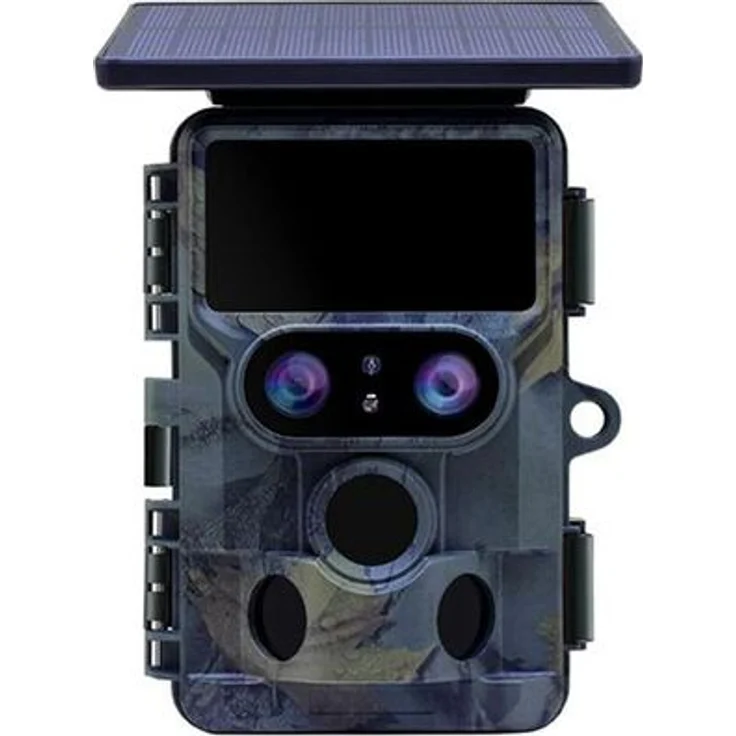 Stealth Gear Nightjar Dual-Cam Solar 4K Wifi Wildcamera, Überwachungskamera mit Nachtsicht und Solarbetrieb