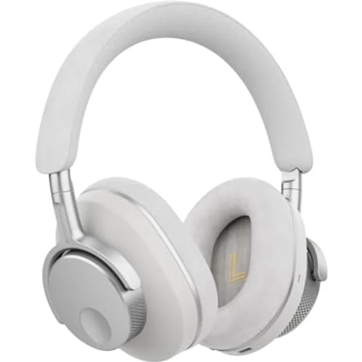 Cambridge Audio Melomania P100 Kopfhörer – Bluetooth, aktive Geräuschunterdrückung mit Hi-Fi-Sound, 100 Stunden Wiedergabe mit vom Benutzer austauschbarem Akku, Gaming-Modus und Tragetasche – Weiß – Bild 1