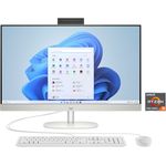 HP 27-cr0207ng All-in-One PC, 27 Zoll FHD, AMD Ryzen 3 7320U, 8 GB RAM, 512 GB SSD, Luftkühlung, shell white