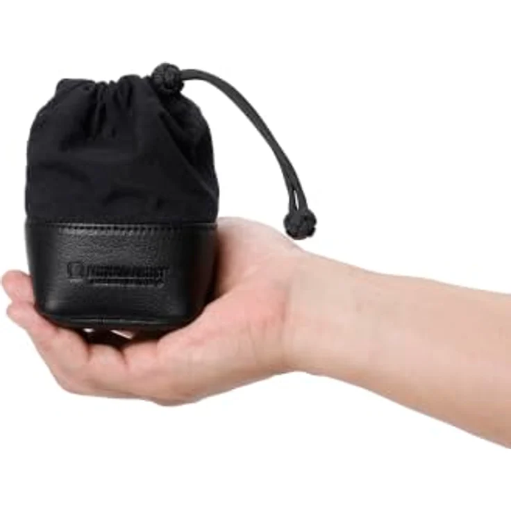 Artisan & Artist ACAM LP 120 BKBK, Objektivtasche aus strapazierfähigem Textil mit eleganten Lederakzenten, Schwarz – Bild 4