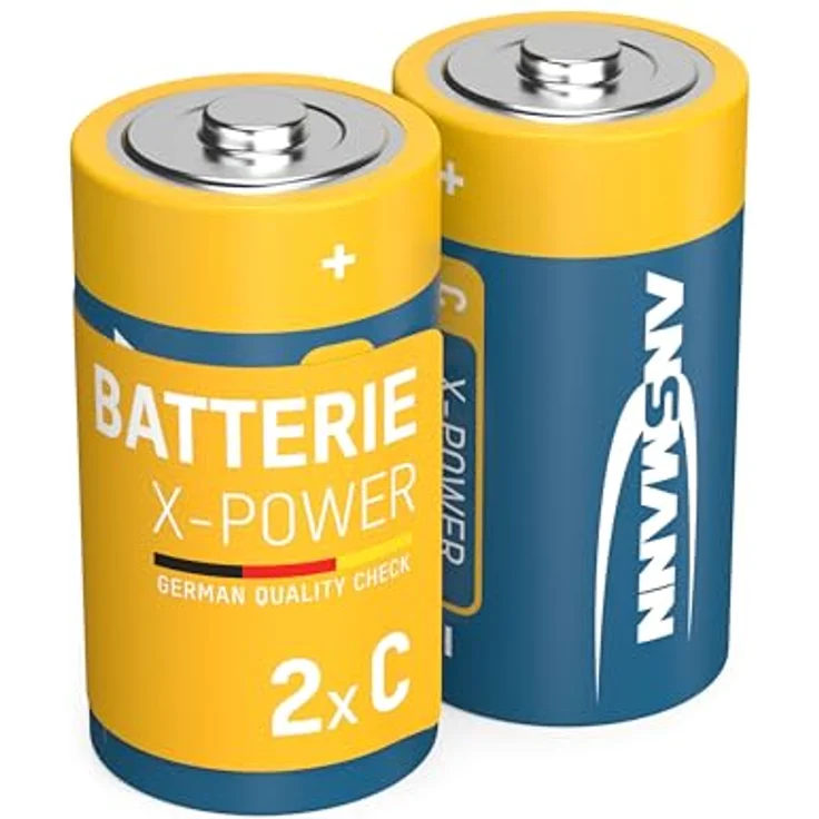 ANSMANN X-Power Alkaline Batterie Baby C LR14 Longlife Alkalibatterie für extrem hohen Strombedarf (2er Pack) – Bild 2