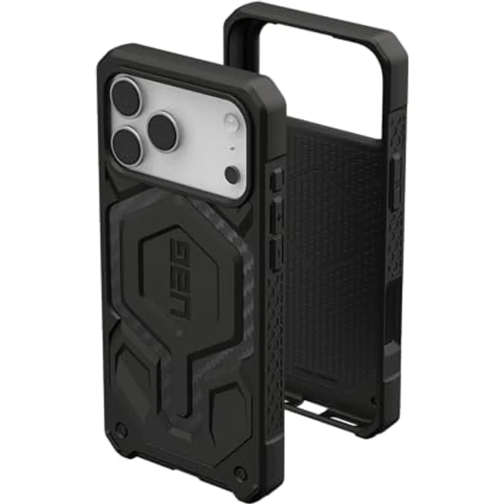UAG Monarch Pro MagSafe, Hochresistente Smartphone Hülle für Apple iPhone 17 Pro Max, Schwarz – Bild 1