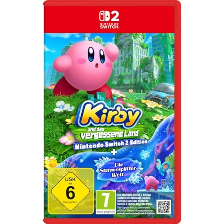 Kirby und das vergessene Land – Switch 2 Edition mit Sternensplitter-Welt, Verbesserte Grafik & neuen Spielmodi – Bild 1