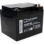 Q-Batteries 12LCP-50, 12V 50Ah AGM Blei Akku, wartungsfrei, Deep Cycle VRLA, rüttelfest und winterfest