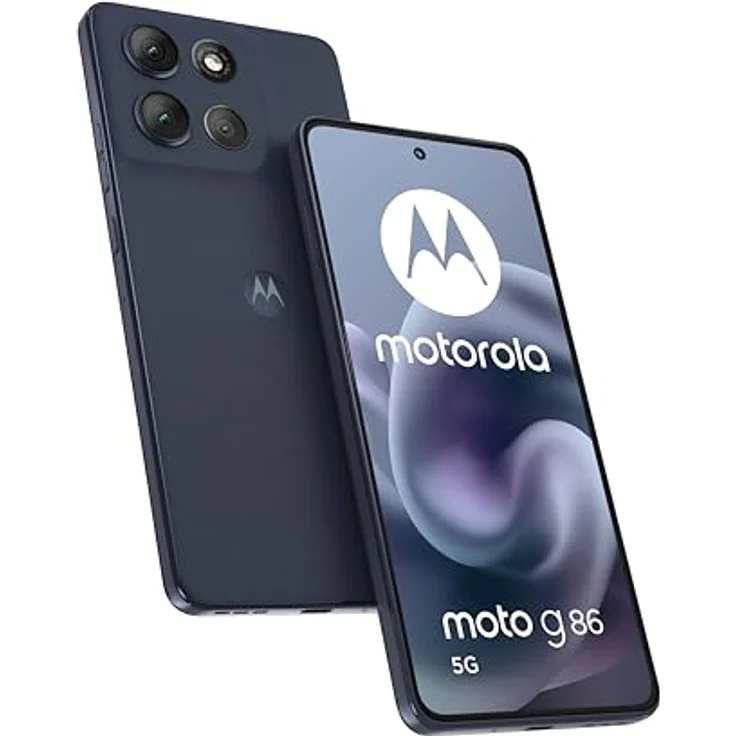Motorola Moto G86, Smartphone mit 50 MP Kamera, 6,67 Zoll POLED Display, 256 GB, Akkulaufzeit 5200 mAh, Spellbound – Bild 1