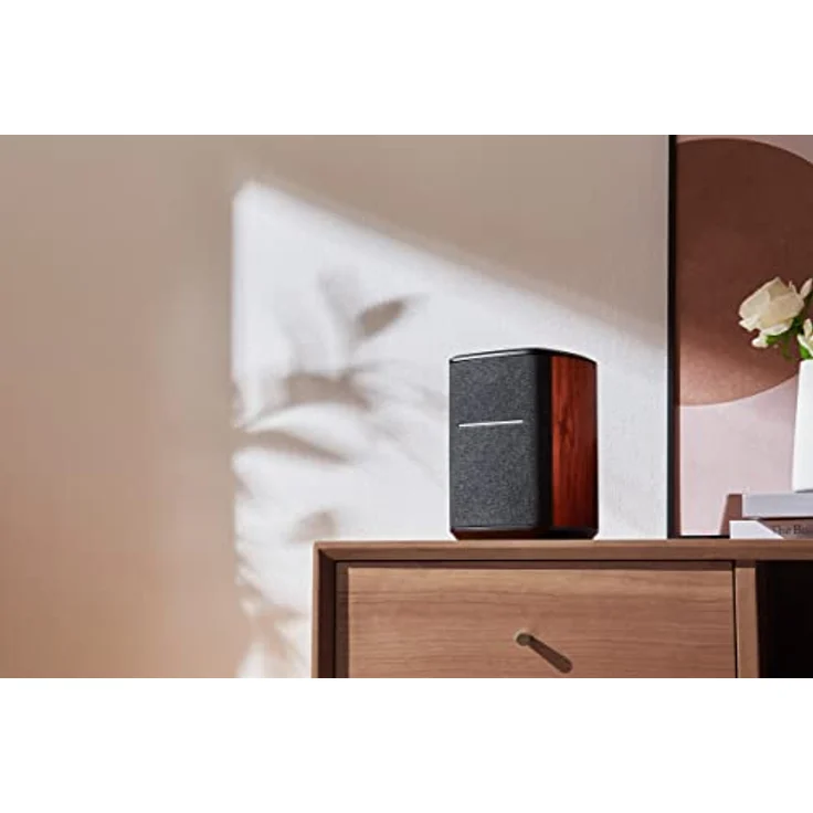 EDIFIER MS50A - Multiroom-fähiger WiFi Samrt Speaker mit Bluetooth und kabelloser Stereo-Funktion. Funktioniert mit Amazon Alexa, Apple AirPlay 2, Spotify u.v.m., Braun – Bild 5