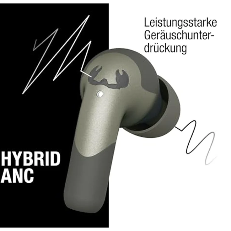Fresh n Rebel Twins Ace In-Ear Bluetooth Kopfhörer TWS mit ANC, 34 Stunden Spielzeit, IPX4, grün, versandkostenfrei – Bild 3