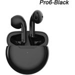 Montegoni In-Ear-Kopfhörer Kabellos Earbuds 5.0 wasserdichtes Headset Bluetooth-Kopfhörer, Schwarz