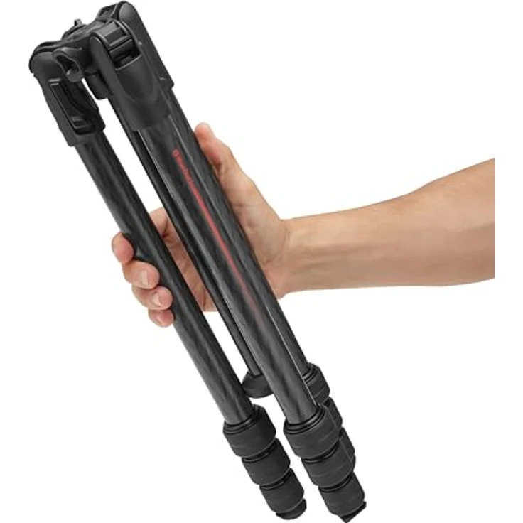 Manfrotto Befree GT PRO Tripod Legs, Carbon Fibre, Twist Lock, Compact and Portable, for DSLR, Mirrorless, Camera Accessories, Photo and Video Heads – Bild 2