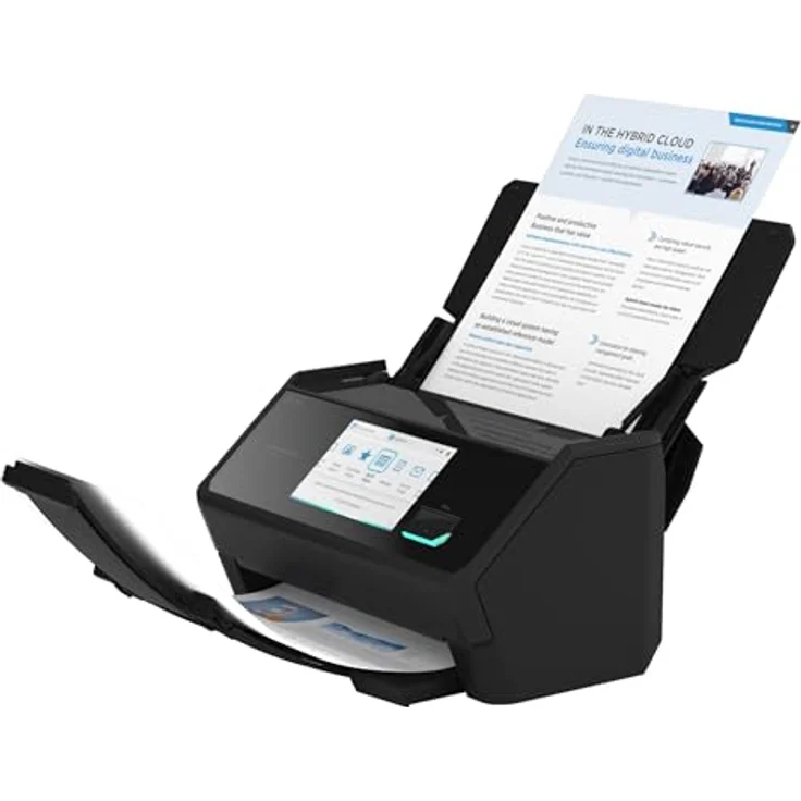 RICOH ScanSnap IX2500, ADF-Dokumentenscanner mit 45 Seiten/Min, Duplex-Scan, WLAN & USB, schwarz – Bild 6