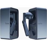 Timekettle W4, Kabellose Kopfhörer mit bidirektionaler 4-Kanal-Interaktion, 42 Sprachen, Blau