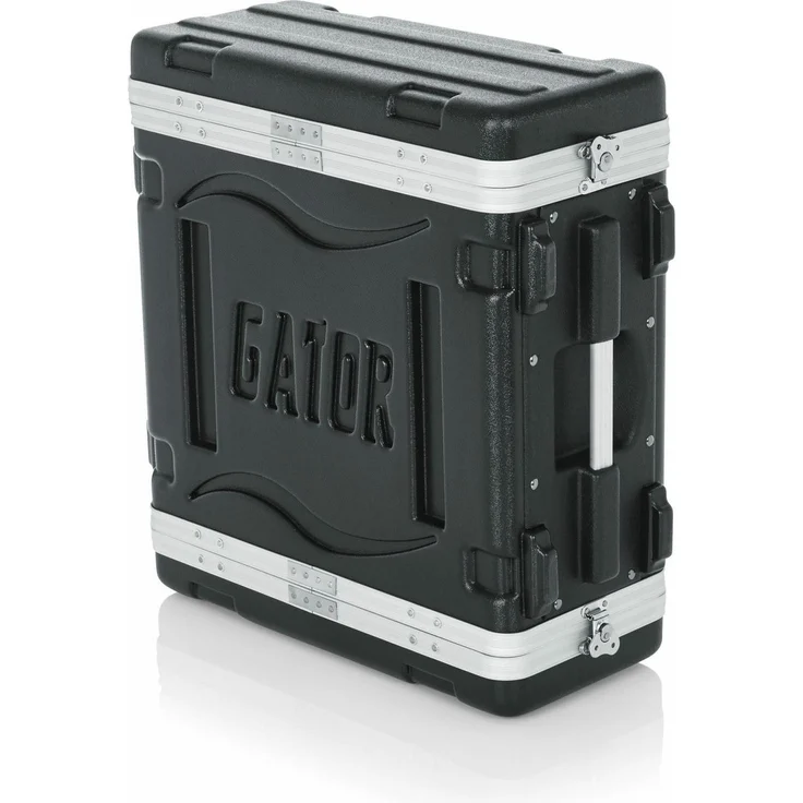 Gator GR-4L 19" Rack, Audio Rack aus Polyethylen mit verzinkten Stahl-Rackschienen, schwarz