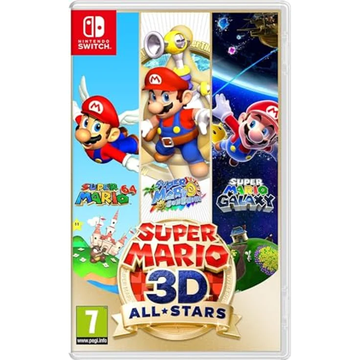 Nintendo Super Mario 3D All-Stars, Nintendo Switch Game mit 3 klassischen Mario-Abenteuern – Bild 1
