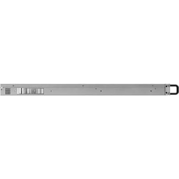 Lanberg SC01-6501-12B, 19" Rackmount Server Gehäuse für E-ATX und SSI EEB-Boards, 1U, 4 Laufwerkseinschübe, 8 PWM-Lüfter, verzinkter Stahl – Bild 3