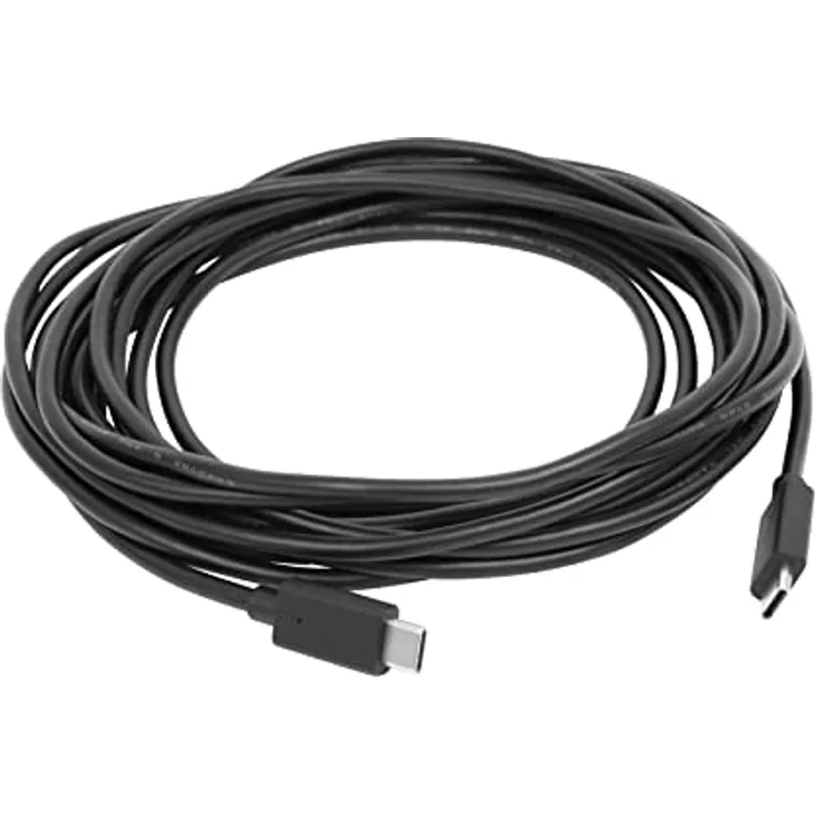 Owl Labs USB-C-Stecker auf USB-C-Stecker-Kabel für Meeting Owl 3 (4,87 m), Schwarz