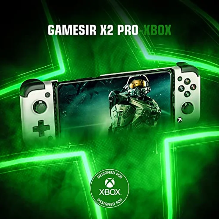 GameSir X2 Pro Mobile Game Controller für Android Type-C (100–179 mm), Handy-Controller für xCloud, Stadia, Luna, Apex, Diablo Immortal – 1 Monat Xbox Game Pass Ultimate – Passthrough Charging (weiß) – Bild 2