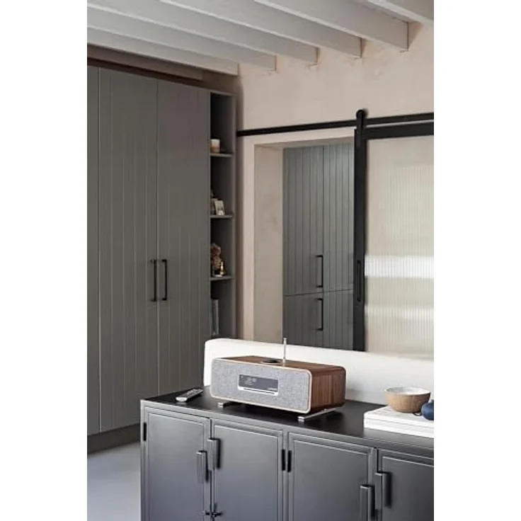 Ruark Audio R3S, Kompaktes Funksystem mit High-Fidelity-Stereo-Sound, WLAN Streaming und Walnuss-Finish – Bild 4