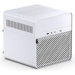 Jonsbo N2 PC-Gehäuse, NAS-Gehäuse, 5+1 Speicherplätze, Hot-Swapping-Technologie, Aluminium, Mini-ITX, Weiß