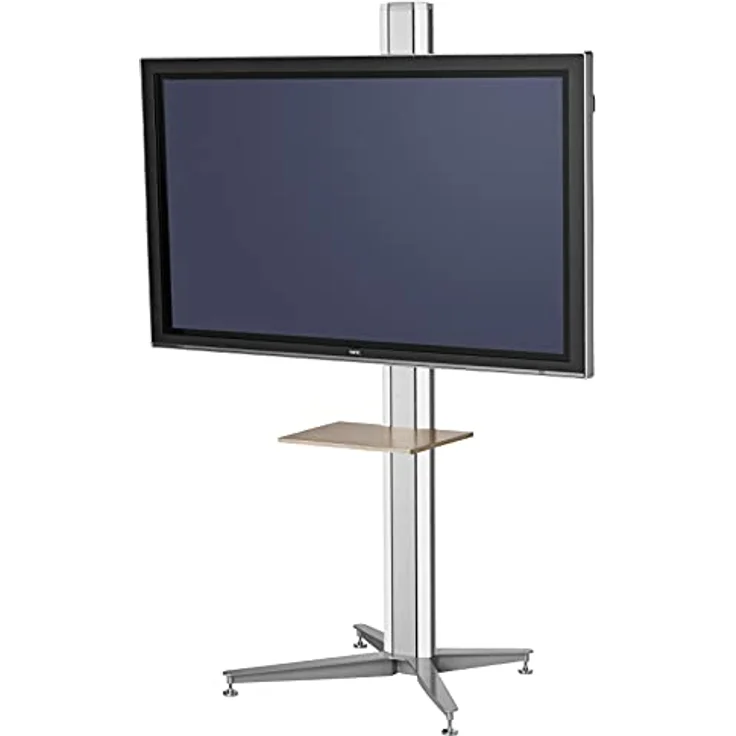 SMS Flatscreenstandfuss X FH 1455, höhenverstellbarer TV-Ständer für Flachbildschirme bis 60 Zoll, weiß – Bild 2