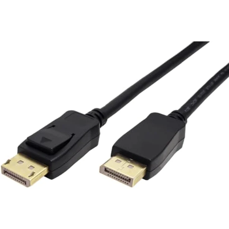 ROLINE GREEN DisplayPort Kabel v2.0, 10K@60Hz, UHBR13.5, DP ST - ST, schwarz, 2 m, 54Gbit/s – Bild 1