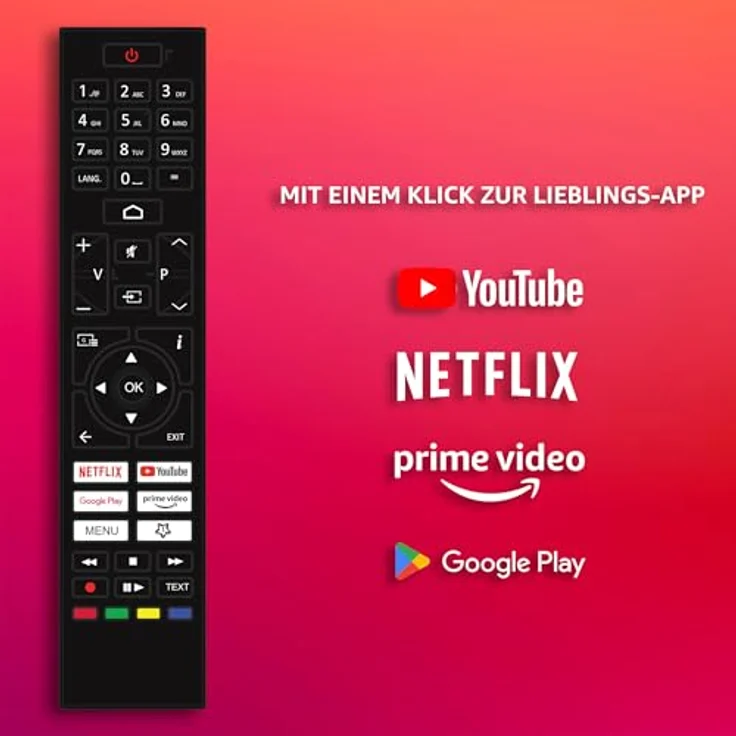 Telefunken QLED TV 40 Zoll Fernseher Full HD Android Smart TV (HDR, Triple-Tuner, Bluetooth) QF40AO750S, Schwarz – Bild 5