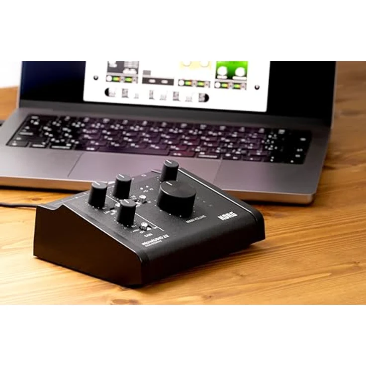 Korg microAUDIO 22, USB-C Audio-Interface mit 24-Bit/192-kHz Auflösung und rauscharmen Studio-Vorverstärkern – Bild 5