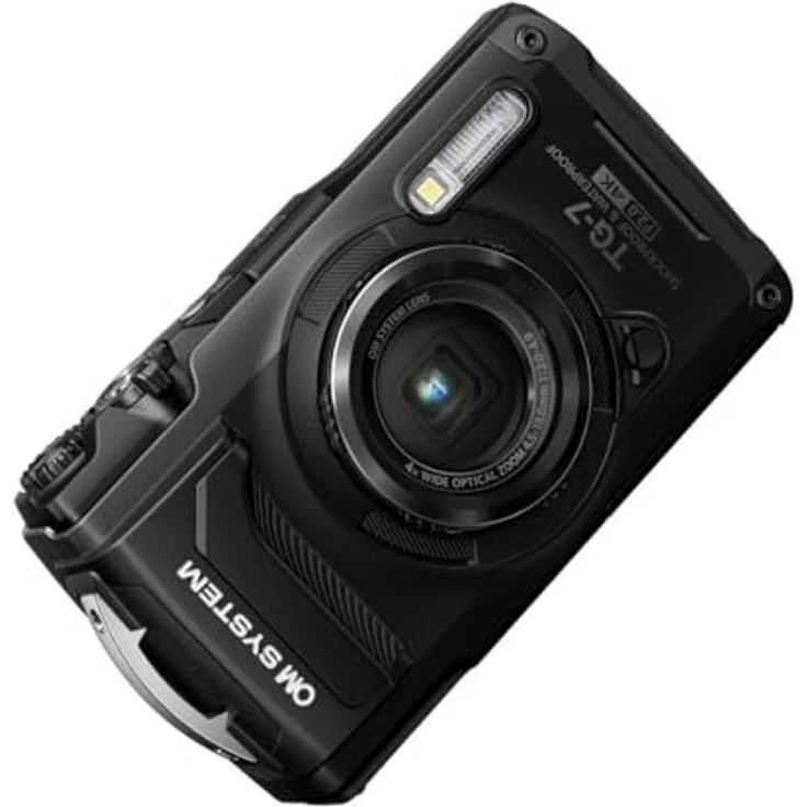 Olympus Tough TG-6 wasserdichte Kamera, Basis, schwarz – Bild 7