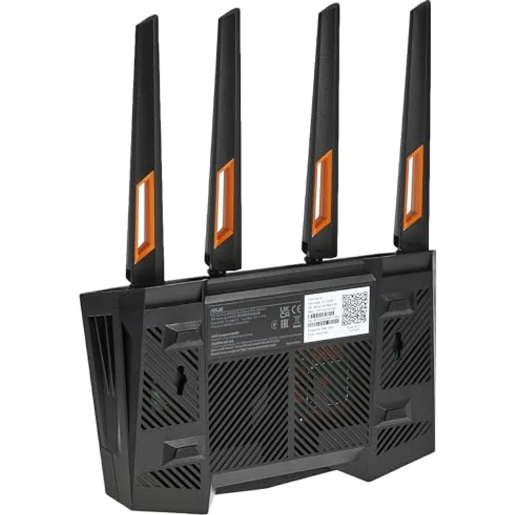ASUS TUF Gaming AX4200 Dual Band WiFi 6 Router mit mobilem Tethering, 2,5 Gbit/s Port, mobilem Spielmodus (Schwarz) – Bild 4