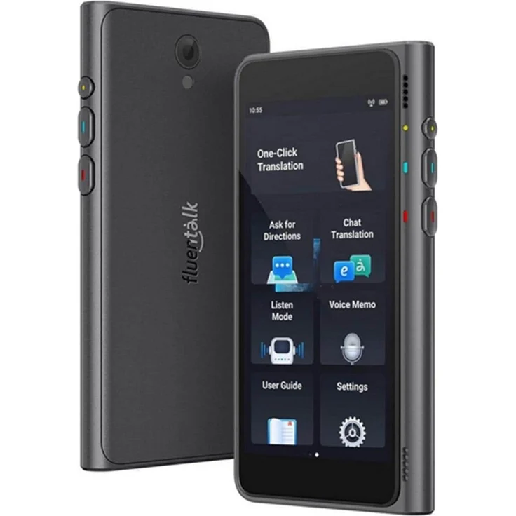 Timekettle Fluentalk T1 Handheld-Übersetzer (3 GB), Diktiergerät, Grau – Bild 1