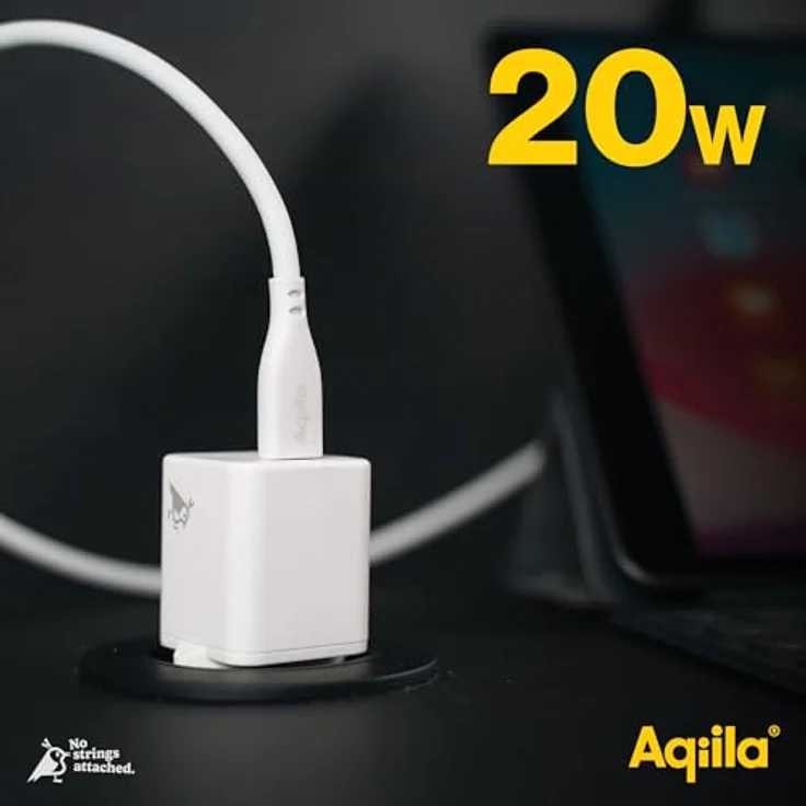 Aqiila Chargebird W1, 20W USB-C Ladeadapter mit Power Delivery und 98% recyceltem Gehäuse – Bild 3