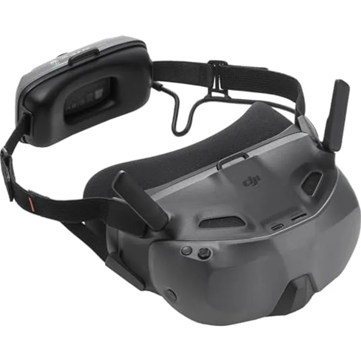 DJI Goggles N3, FPV Goggles mit 1080p ultrabreitem Bildschirm, Immersives Flugerlebnis, Wireless Streaming, Einsatzbereites Kit, AR Cursor