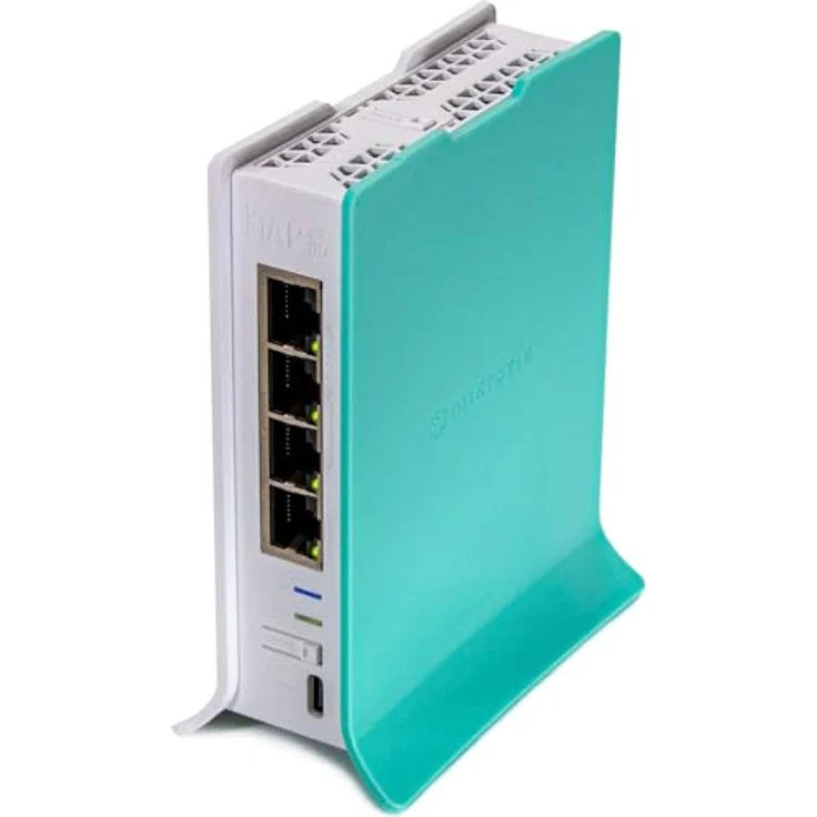 MikroTik home ax Access Point L41G-2axD hAP ax lite TC 2.4 GHz 4x Gigabit Tower - Access Point - WLAN, Robust und langlebig, flexible Gestaltung – Bild 5