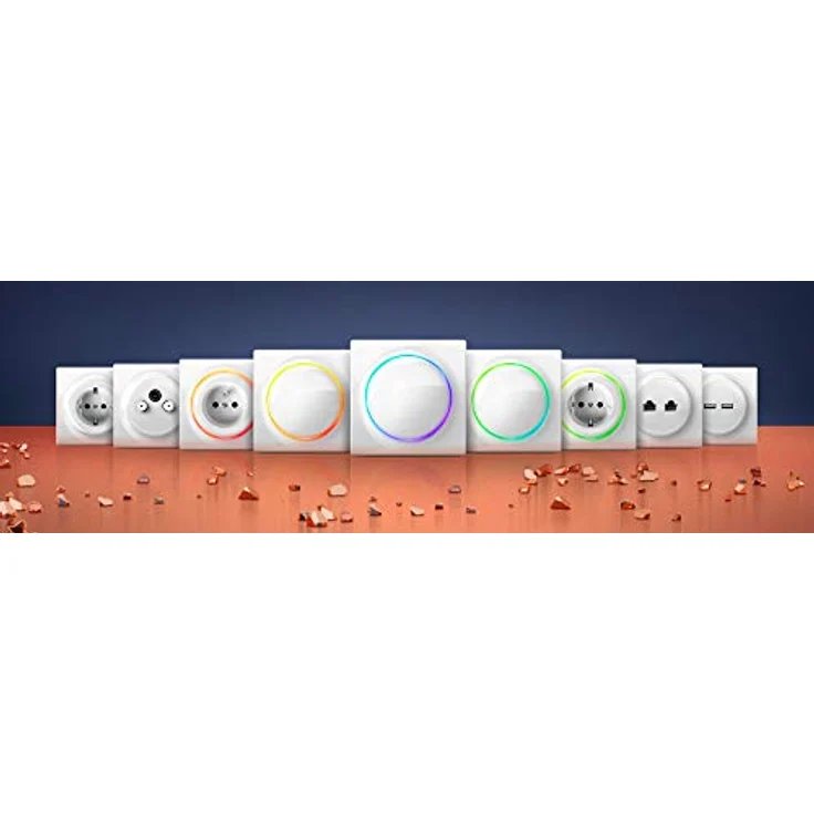 FIBARO Walli Switch - Z-Wave Plus Unterputz Relaisschalter, Drahtloser Ein-Aus-Auslöser, FGWDSEU-221 – Bild 5